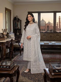Option 2: Pearl Grey Chiffon 2-Piece Set | Hand Embroidery, Tarkashi & Mirror Detail